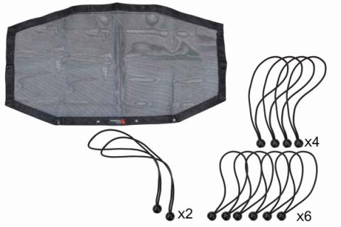 2020-Present Jeep Gladiator JT Rear Sun Shade Fishbone Offroad
