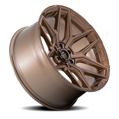 Aluminum Wheels 18X9 Flux 6 FC854ZR 6 On 114.3 Platinum Bronze 66.06 Bore 20 Offset Fuel Off Road Wheels