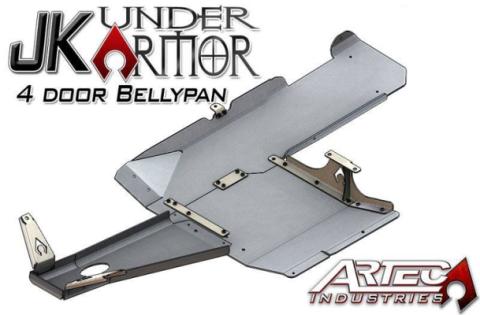 JK Under Armor 2 Door Bellypan Kit 12-16 Wrangler JK Artec Industries