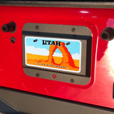 JK Spare Tire Delete Kit Powdercoat Aluminum Artec Industries