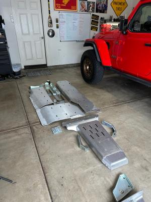 JLU Magnaflow Exhaust Skid - 4 Door 392 Hemi Aluminum Artec Industries