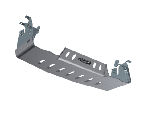 JLU Magnaflow Muffler and Tip Skid - 4 Door 392 Hemi Aluminum Artec Industries