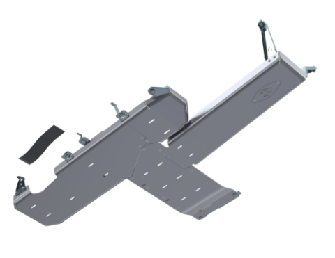 JL Full Bellypan With Oil Door - 2 Door 2.0L Aluminum 18-Present Artec Industries