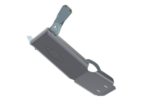 JLU Oil Skid Only With Oil Door - 2 and 4 Door 3.6L Aluminum 18-20 Artec Industries