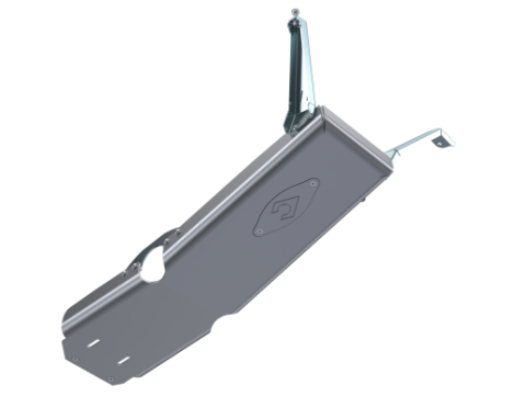 JLU Oil Skid Only With Oil Door - 2 and 4 Door 3.6L Aluminum 21-Present Artec Industries