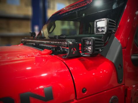 JL 50 Inch Led Light Bar Mount Hood Artec Industries