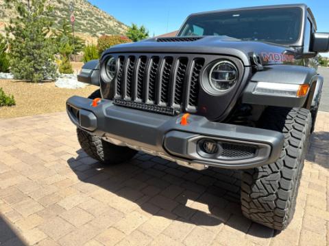 JL-JT Front Bumper 20 Inch Light Mount Artec Industries