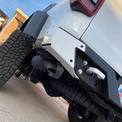 JT Rear Bumper Aluminum Corner Skids Artec Industries