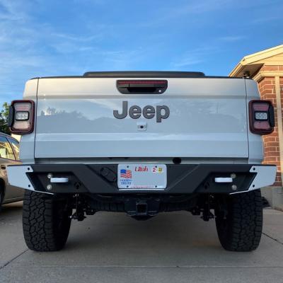 JT Rear Bumper Aluminum Corner Skids Artec Industries