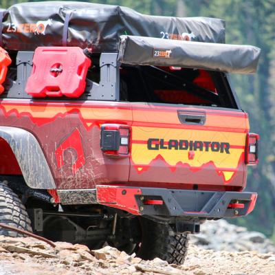 JT Rear Bumper Aluminum Corner Skids Artec Industries