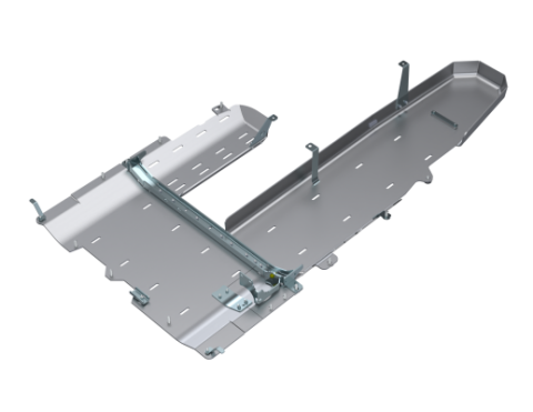 JT Gladiator T-Case/Fuel Skid/ DPF Only - 3.0L Diesel Aluminum Artec Industries