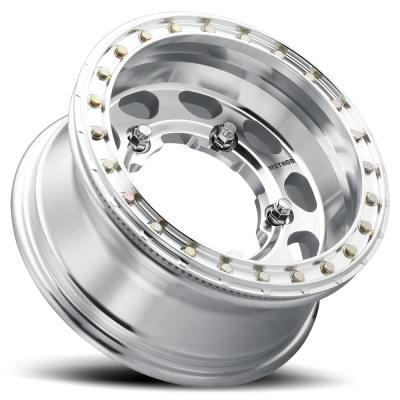 Aluminum Wheels 15x4.5 Buggy Beadlock MR103 Bolt Pattern 5 On 205 Offset -25 Lip Size 2.05 Raw Machined Method
