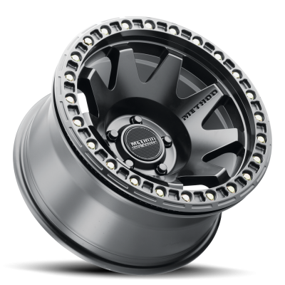 Aluminum Wheels 17x9 MR108 Bolt Pattern 5 On 127 Offset -44 Lip Size 0.63 Matte Black MB Method