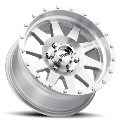 Aluminum Wheels 17x8.5 The Standard MR301 Bolt Pattern 6 On 135 Offset 0 Lip Size 2.76 Machined SL Clear Coat Method
