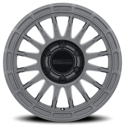 Aluminum Wheels 15x7 MR314 Bolt Pattern 5 On 100 Offset 15 Lip Size 0 Gloss Titanium GY Method