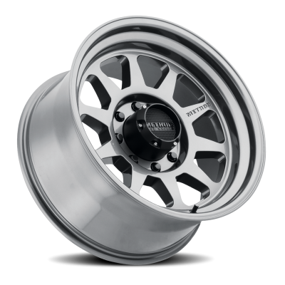 Aluminum Wheels 20x10 MR316 Bolt Pattern 8 On 165.1 Offset -18 Lip Size 3.03 Gloss Titanium TT Method