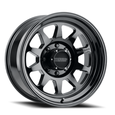 Aluminum Wheels 20x9 MR316 Bolt Pattern 8 On 170 Offset 18 Lip Size 1.77 Gloss Black GB Method