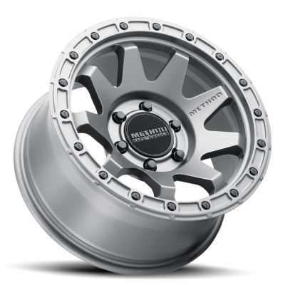 Aluminum Wheels 17x8.5 MR317 Bolt Pattern 6 On 135 Offset 0 Lip Size 0.83 Matte Titanium GY Method