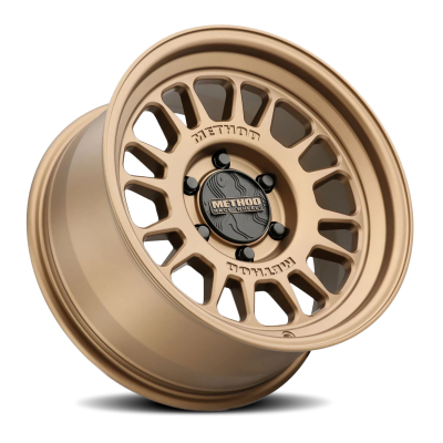 Aluminum Wheels 18x8.5 MR318 Bolt Pattern 6 On 135 Offset 40 Lip Size 1.22 Method Bronze BZ Method
