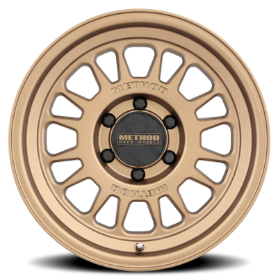 Aluminum Wheels 18x8.5 MR318 Bolt Pattern 6 On 135 Offset 40 Lip Size 1.22 Method Bronze BZ Method