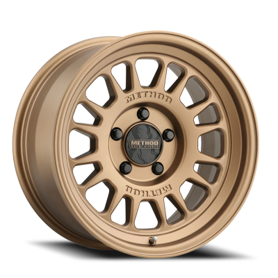 Aluminum Wheels 18x9 MR318 Bolt Pattern 5 On 150 Offset 18 Lip Size 1.61 Method Bronze BZ Method
