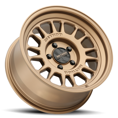 Aluminum Wheels 18x9 MR318 Bolt Pattern 5 On 150 Offset 18 Lip Size 1.61 Method Bronze BZ Method