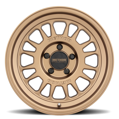 Aluminum Wheels 18x9 MR318 Bolt Pattern 5 On 150 Offset 18 Lip Size 1.61 Method Bronze BZ Method