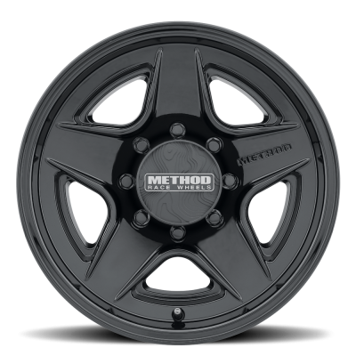 Aluminum Wheels 20x9 MR319 Bolt Pattern 8 On 170 Offset 18 Lip Size 1.06 Gloss Black GB Method