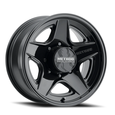 Aluminum Wheels 17x8.5 MR319 Bolt Pattern 8 On 170 Offset 0 Lip Size 1.3 Gloss Black GB Method