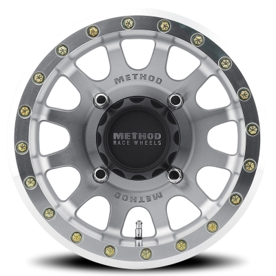 Aluminum Wheels 15x7 MR401 Beadlock UTV Bolt Pattern 5 On 114.3 Offset 38 Lip Size 0.79 Machined Raw Machined SL Method