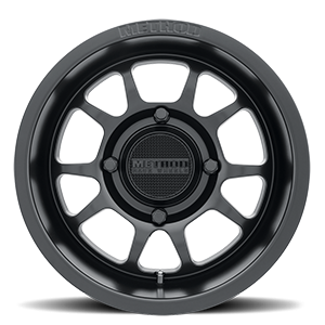 Aluminum Wheels 14x7 MR409 Bead Grip UTV Bolt Pattern 4 On 156 Offset 13 Lip Size 2.95 Matte Black MB Method