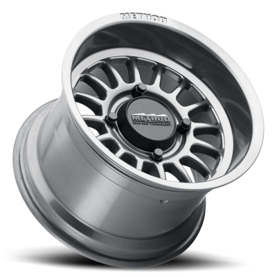 Aluminum Wheels 15x10 MR411 Bead Grip UTV Bolt Pattern 4 On 136 Offset 25 Lip Size 3.23 Gloss Titanium SL Method