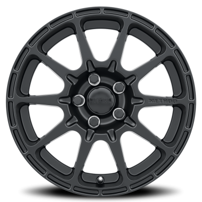 Aluminum Wheels 15x7 Rally VT-Spec MR501 Bolt Pattern 5 On 114.3 Offset 48 Lip Size 0 Matte Black MB Method