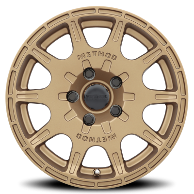 Aluminum Wheels 15x7 Rally VT-Spec MR502 Bolt Pattern 5 On 100 Offset 15 Lip Size 0 Method Bronze BRZ Method