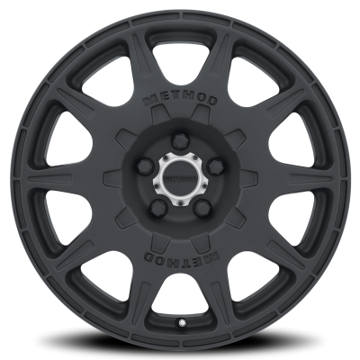 Aluminum Wheels 18x8 Rally MR502 Bolt Pattern 5 On 114.3 Offset 38 Lip Size 0 Matte Black MB Method