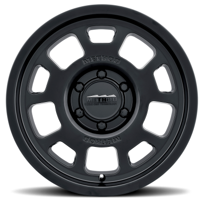 Aluminum Wheels 17x8.5 Bead Grip MR705 Bolt Pattern 5 On 127 Offset 0 Lip Size 1.22 Matte Black MB Method