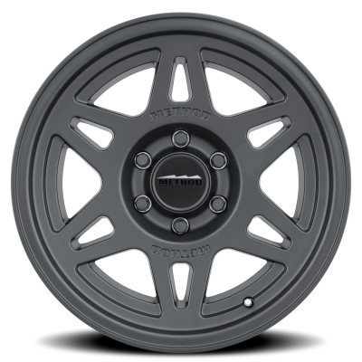 Aluminum Wheels 17x8.5 Bead Grip MR706 Bolt Pattern 6 On 135 Offset 0 Black BK Method