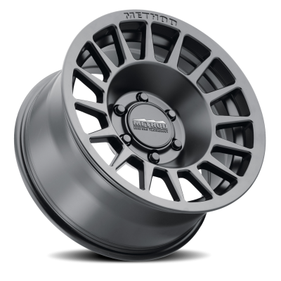 Aluminum Wheels 17x7.5 Bead Grip MR707 Bolt Pattern 6 On 130 Offset 50 Lip Size 0 Matte Black MB Method