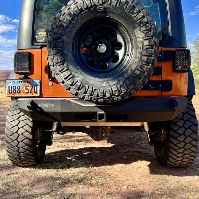 Jeep JK Shorty Rear Bumper For 07-18 Wrangler JK No Tire Carrier Rigid Series Rock Slide Engineering