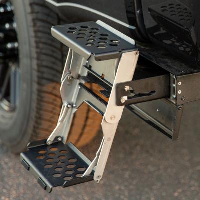 R-STEP 9 Inch Wide For 2016-2023 Toyota Tacoma Bed Step Attachment Brackets Behind Passenger Rear Tire Rock Slide Engineering