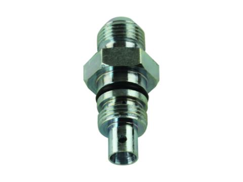 Flow Control Fitting, CBR/CBX/Type II Power Steering Pump 8AN X 0.180 PSC Performance Steering Components