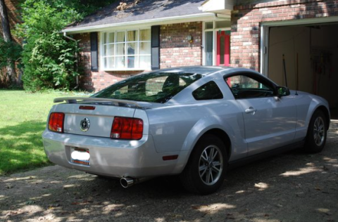 2005-2010 Mustang V6 Axle Back Exhaust Kit 4 Inch 304SS Tip 409 Stainless Violator Muffler Pypes Performance Exhaust