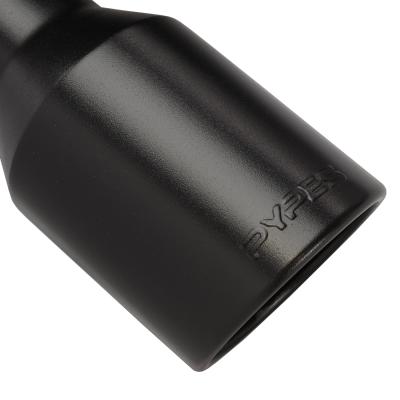 2007-2018  Jeep JK Dual Exit Axle Back Black Exhaust System 409 Stainless With Street Pro Muffler SJJ20SB