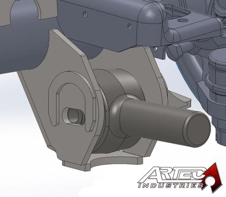Dana 30 HD LCA Brackets CAM Slot W/Horseshoe Artec Industries