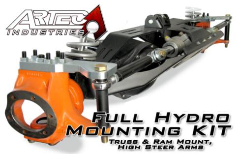 Dana 60 Full Hydro Mounting Kit 78-79 Ford Ultimate Arms for OEM Knuckles Artec