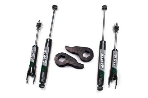 99-06 Chevy/GMC 1500 2 Inch Torsion Bar Key Kit No Shocks Zone Offroad