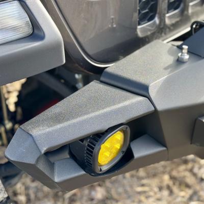 Mid Front Bumper With Winch Plate For 18-25 Jeep Wrangler JL 2-4 Door 20-25 Gladiator