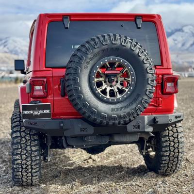 Rear Bumper/No Tire Carrier For 18-25 Jeep Wrangler JL 2-4 Door