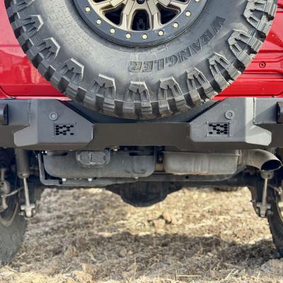 Rear Bumper/No Tire Carrier For 18-25 Jeep Wrangler JL 2-4 Door