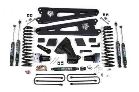 20-21 F-350 Dually 6 Inch Radius Arm Lift Kit Fox Adventure Shocks Gas Zone Offroad